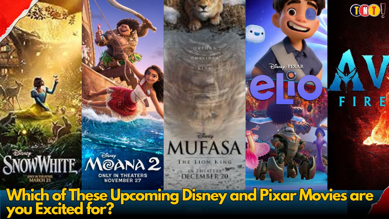 Which of These Upcoming Disney and Pixar Movies are you Excited for?