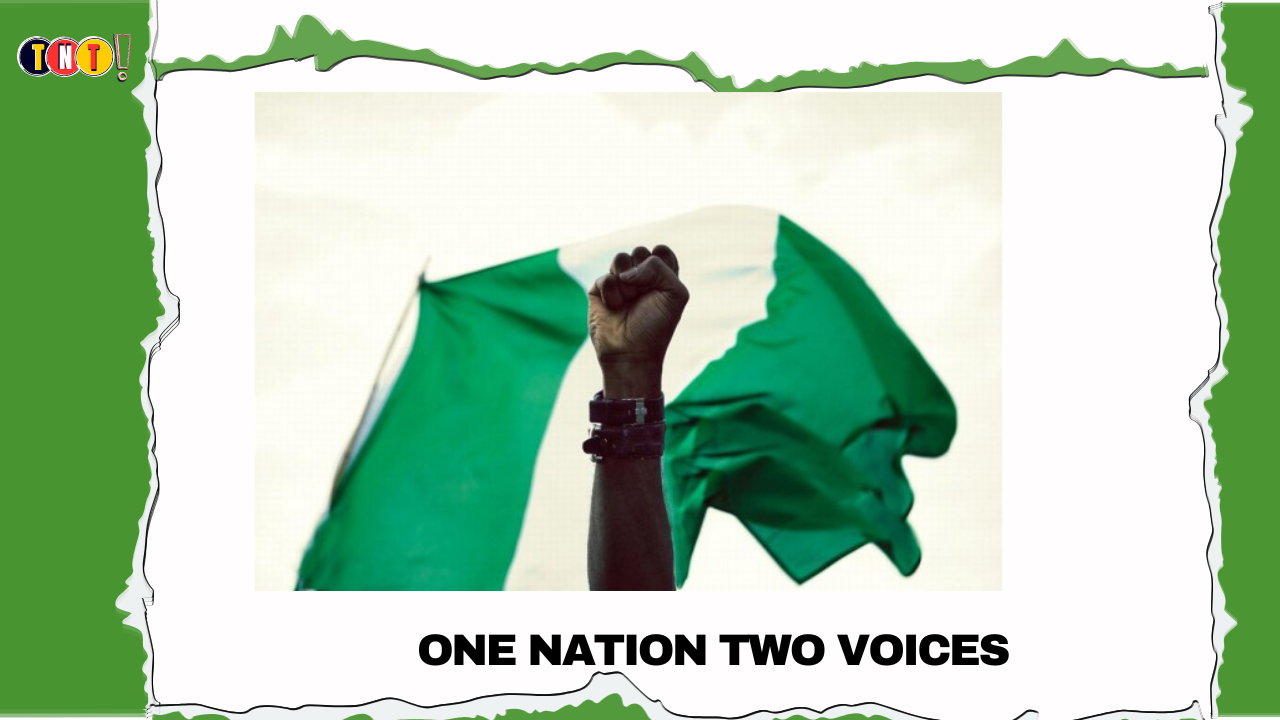 One Nation Two Voices, Protesters Against Protesters: One Action Different Goals