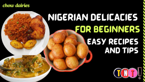 Nigeria delicacies for beginers